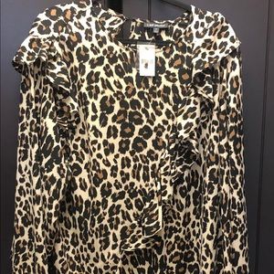 Leopard Print Lane Bryant Blous